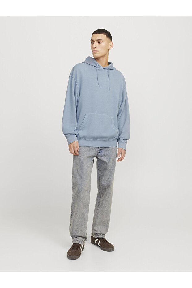 Kapuzenpullover Einfarbig Kapuzenpullover - 4