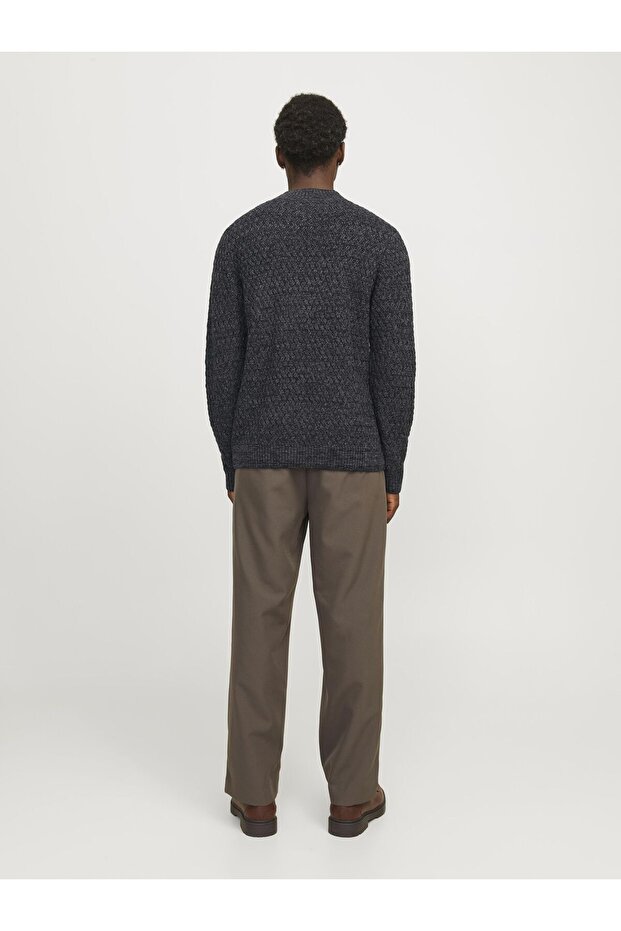 Strickpullover Einfarbig Strickpullover - 3