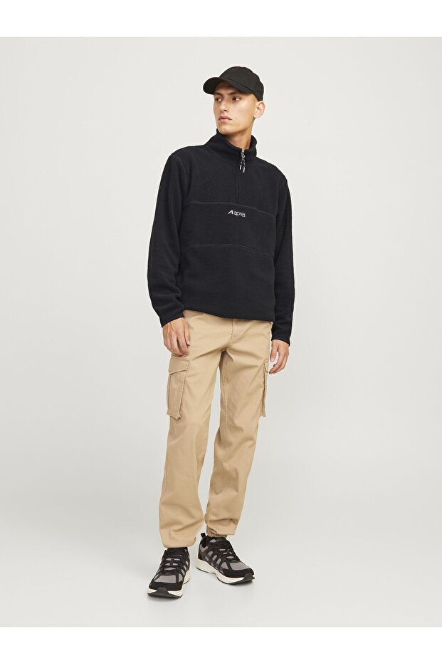 Gedrukt gemusterter Pullover - 5