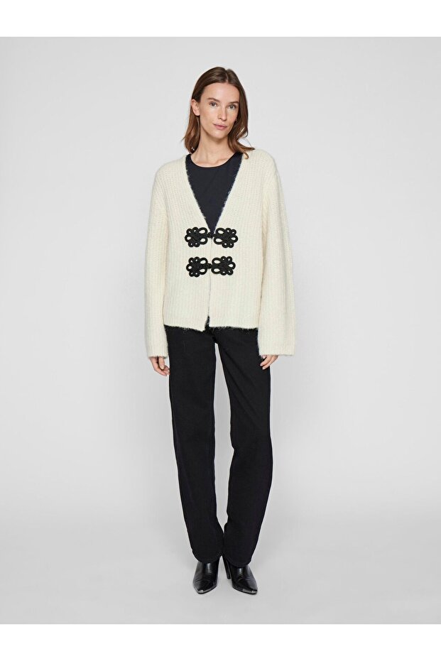Strickjacke V-Ausschnitt - 5