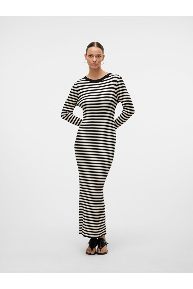 Strickkleid VMOPAL Langes Kleid - 1