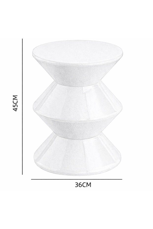 Ece Yan Sehpa Kırmızı - 6