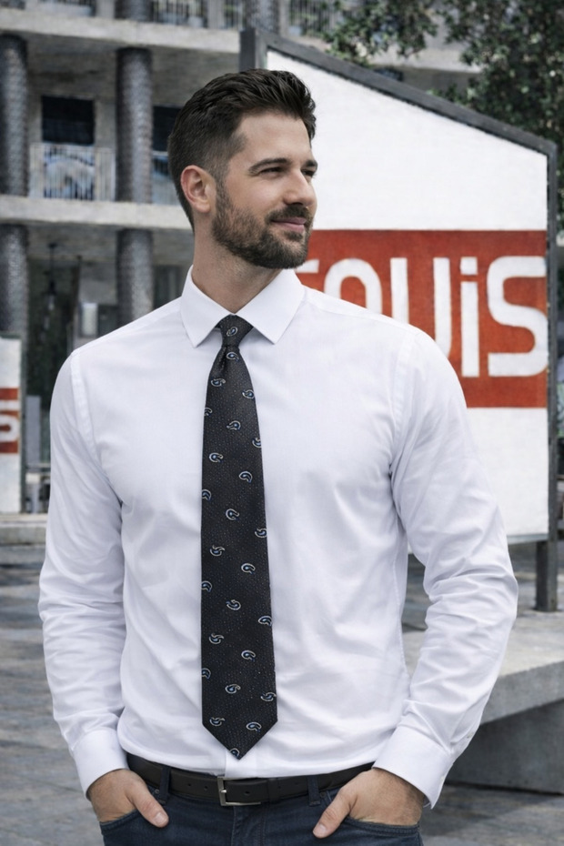 ربطة عنق منقوشة - 1