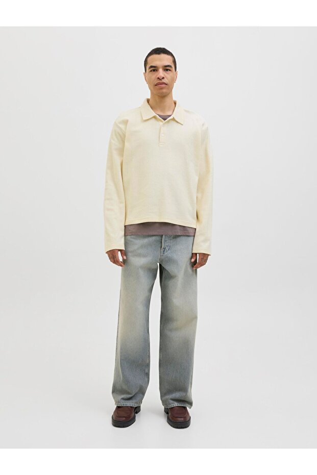 Sweatshirt Einfarbig Sweatshirt - 4