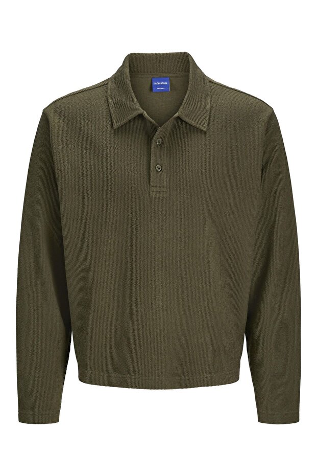 Sweatshirt Einfarbig Sweatshirt - 2