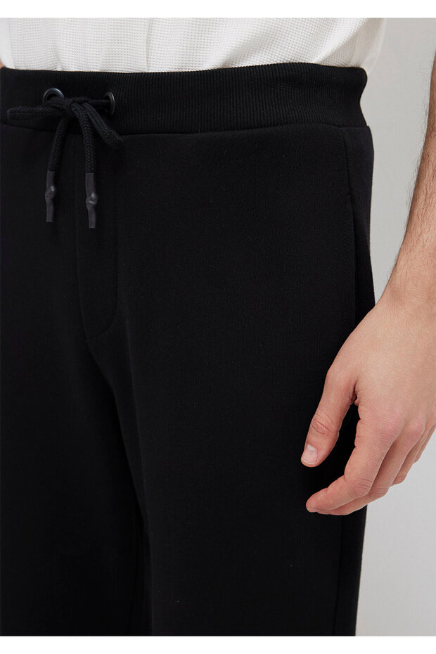 Siyah Basic Eşofman Altı 065177-900 - 6