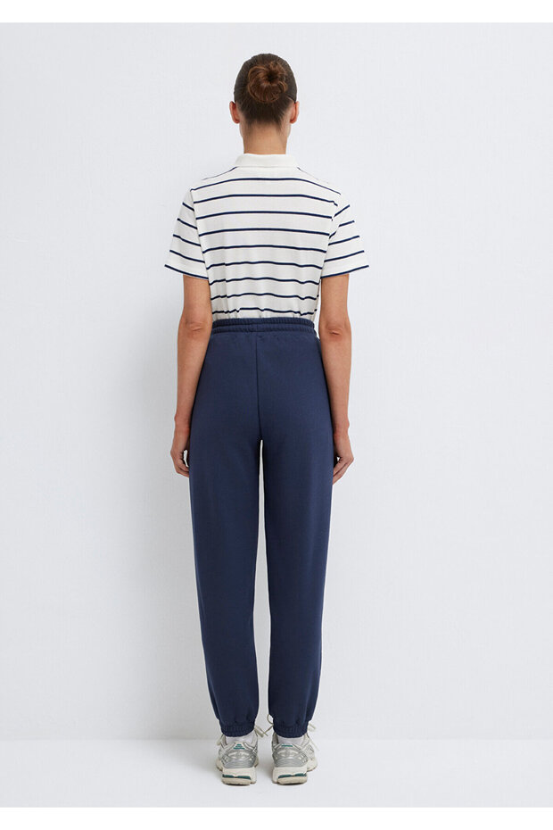 Lacivert Basic Eşofman Altı 1600903-34665 - 6