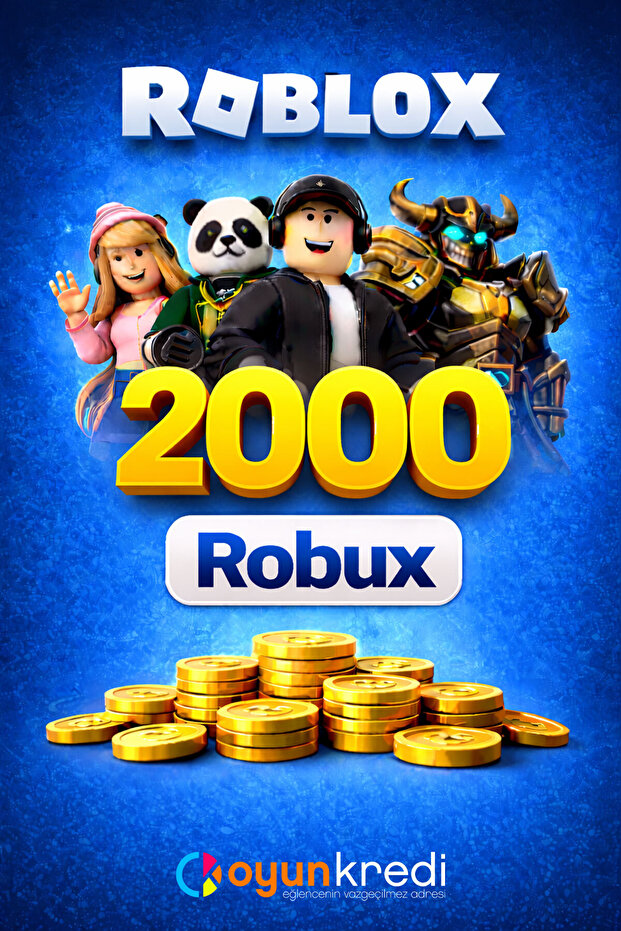 Roblox 2000 Robux - USD - 1