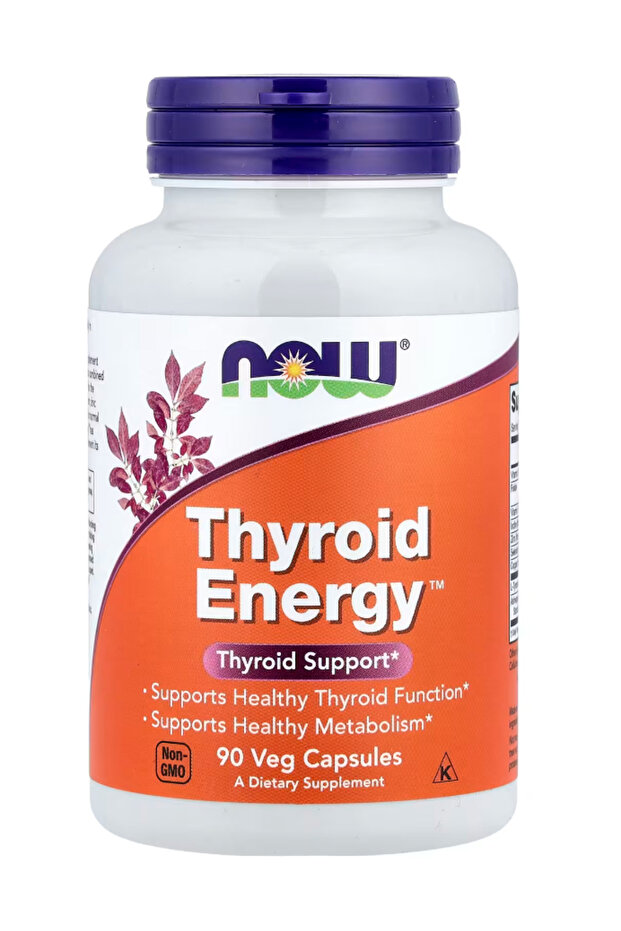 Supplements, Thyroid Energy, Iodine and Tyrosine Plus Selenium, Zinc and Copper, 90 Veg Capsules