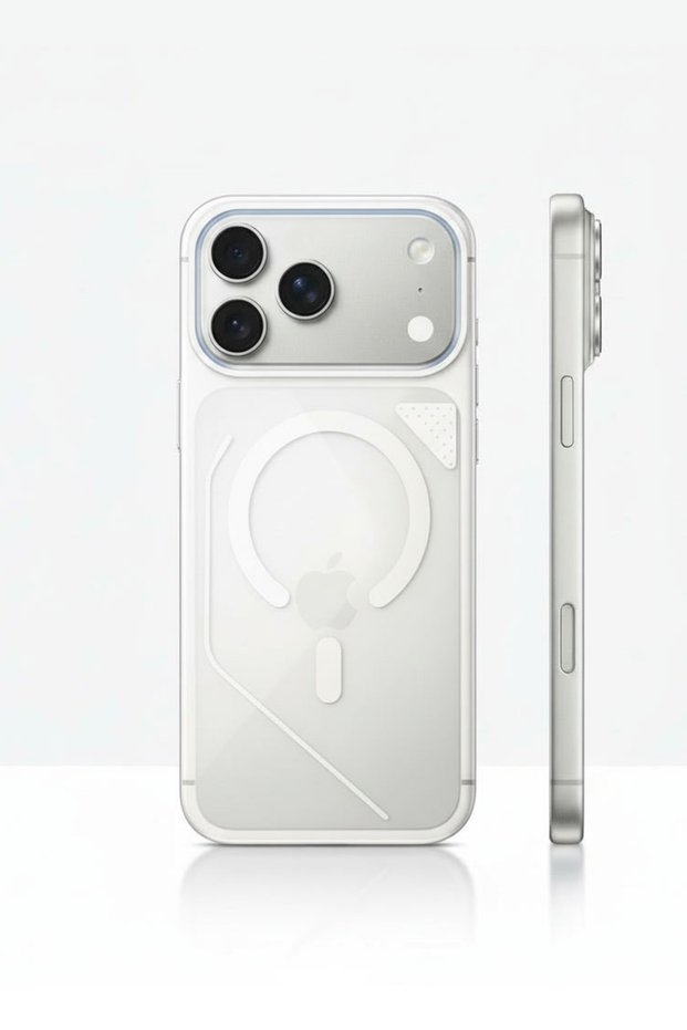 حافظة شفافة متوافقة مع هاتف iPhone 13 Pro Max من Line MagSafe - حماية للكاميرا، مقاومة للاصفرار