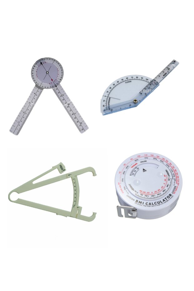 Goniometer Set, Body Measuring Devices Set of 4