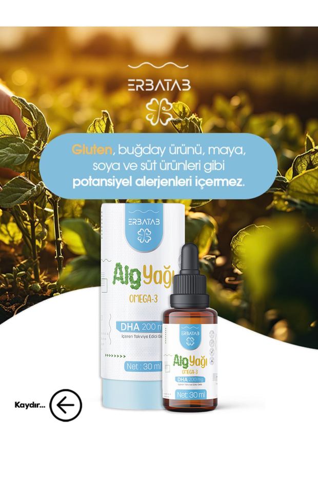 Alg Yağı Omega 3 30 ml - 3