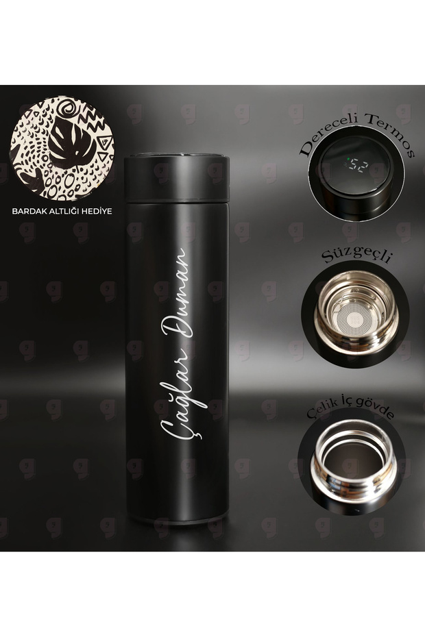 Kişiye Özel Çelik Termos - 1