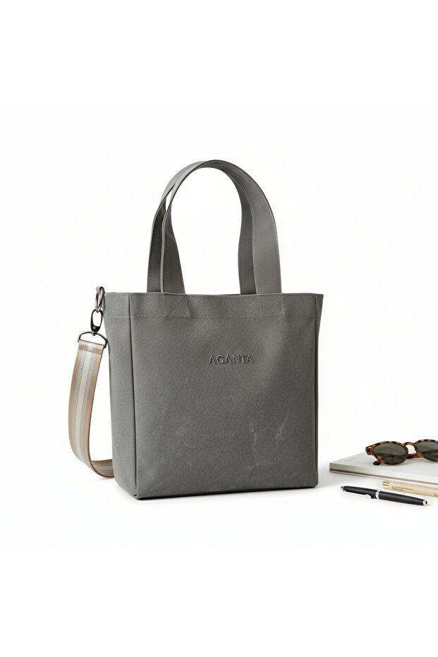 Everyday Large Tote – Gri - 3