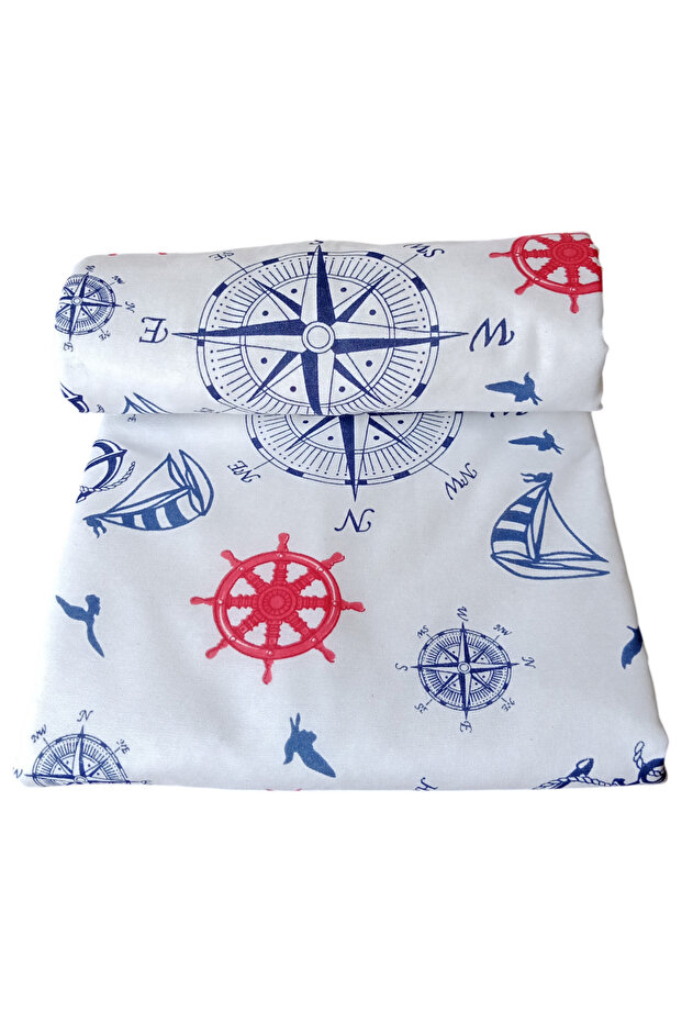 Ütü Masası Kılıfı Büyük Boy Ipli Stoperli Keçeli Kılıfı Örtüsü Bezi 55x140cm Deniz - 8