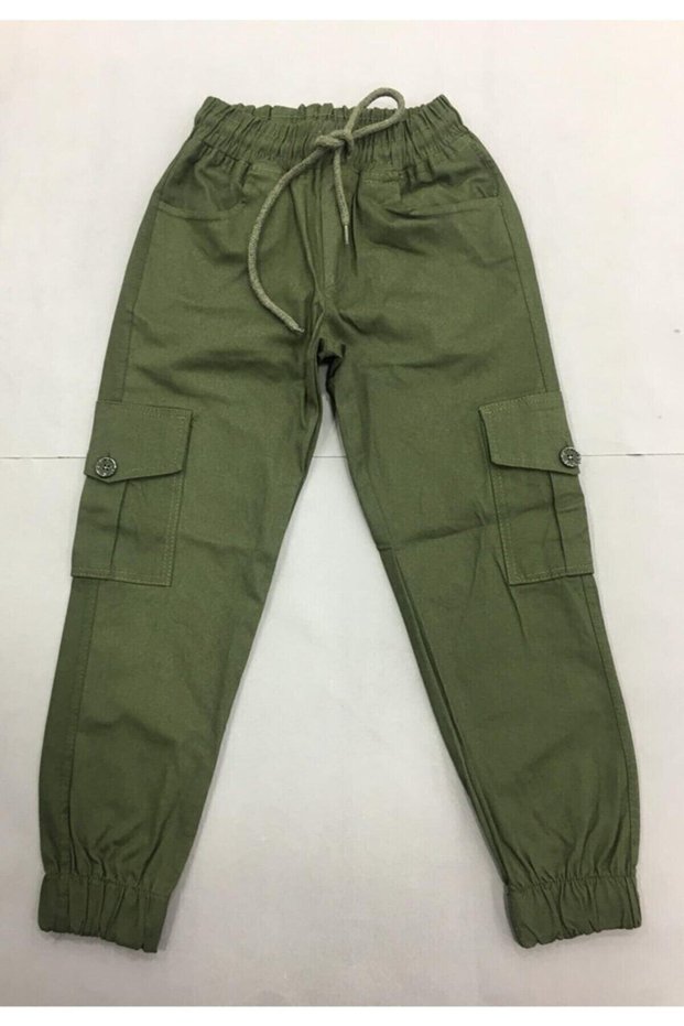 Çocuk Kargo Cep Pantolon