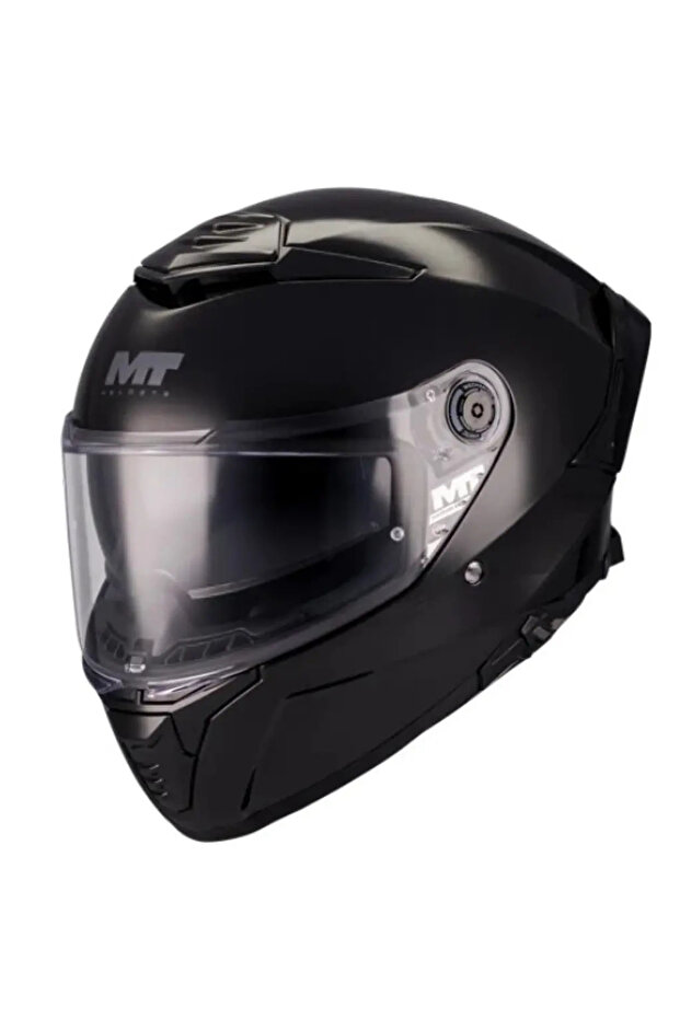 Kask Mt Thunder 4 Sv Solıd A1 Parlak Şeffaf Vizör - 1