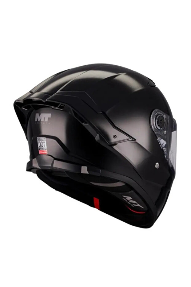 Kask Mt Thunder 4 Sv Solıd A1 Parlak Şeffaf Vizör - 2