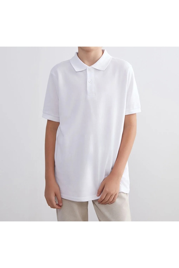 Polo Neck Boy's T-Shirt (W5)