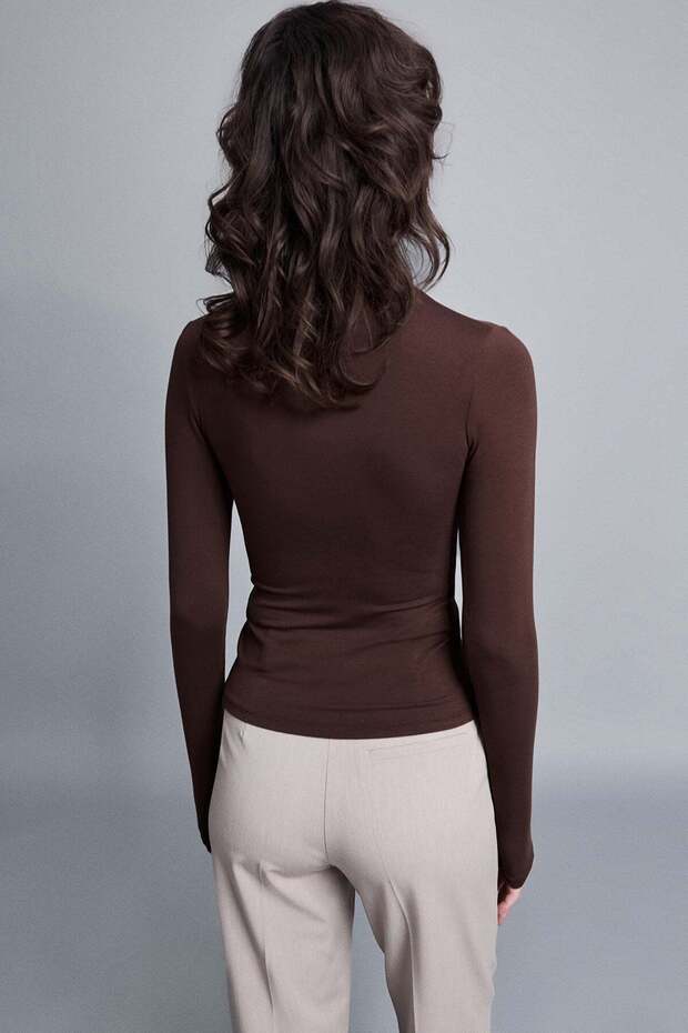 Aksesuar detaylı basic bluz - 5