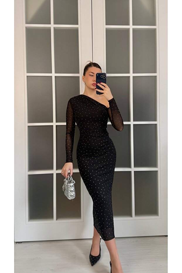 Midnight Glow Elbise - 1