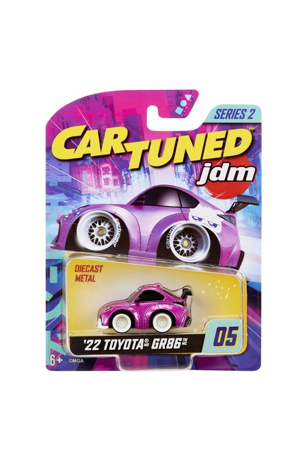 Cartuned Jdm Series 2 2022 Toyota Gr86 - Purple Car
