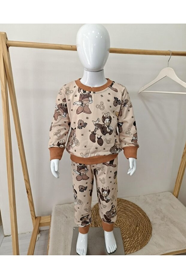 طقم بدلة رياضية بخيطين - 2