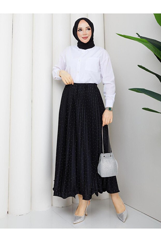 pullu etek&gömlek takım - 3