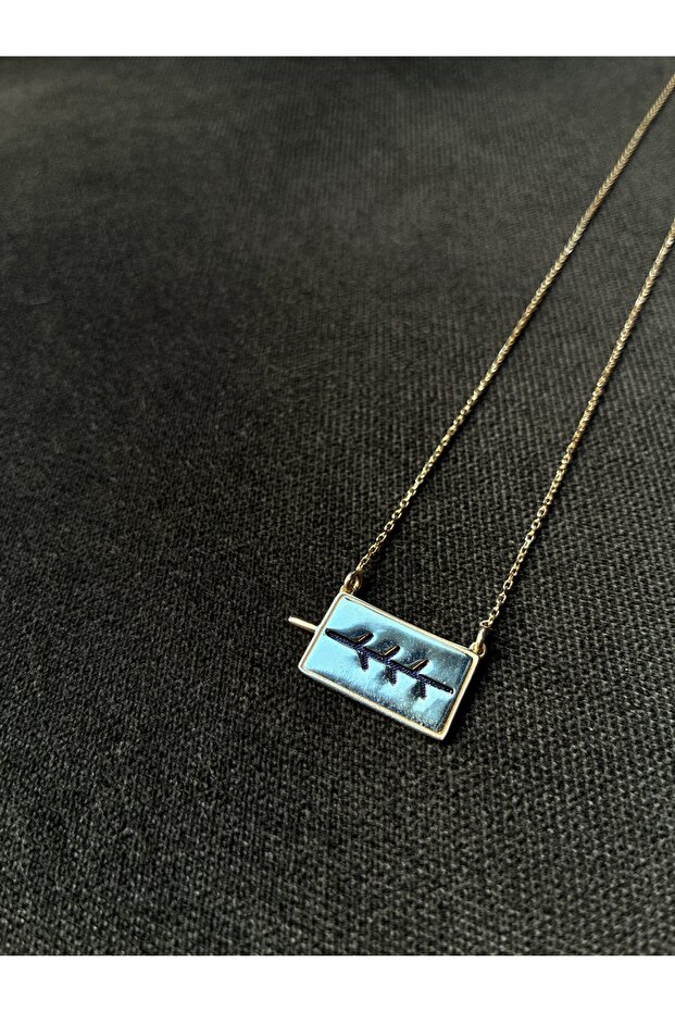 Emel ile Ecel 925s Gümüş Kolye - 3