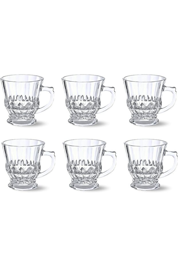 Glass Tea Mug 6PCS Set – Coffee & Tea Cups