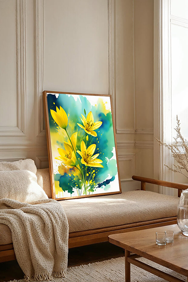 One Piece Wooden Framed Painting Tk3116