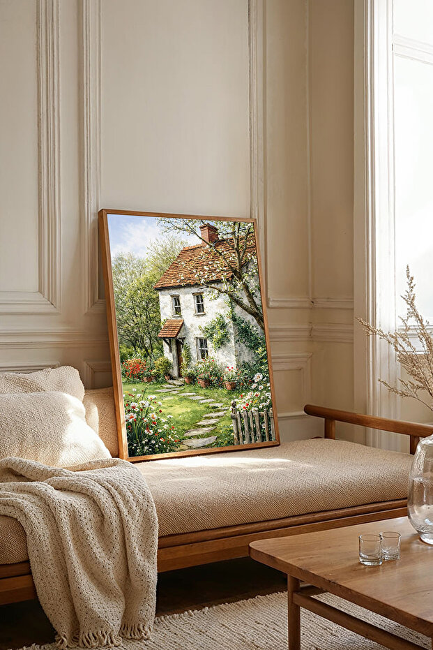 One Piece Wooden Framed Painting Tk3172
