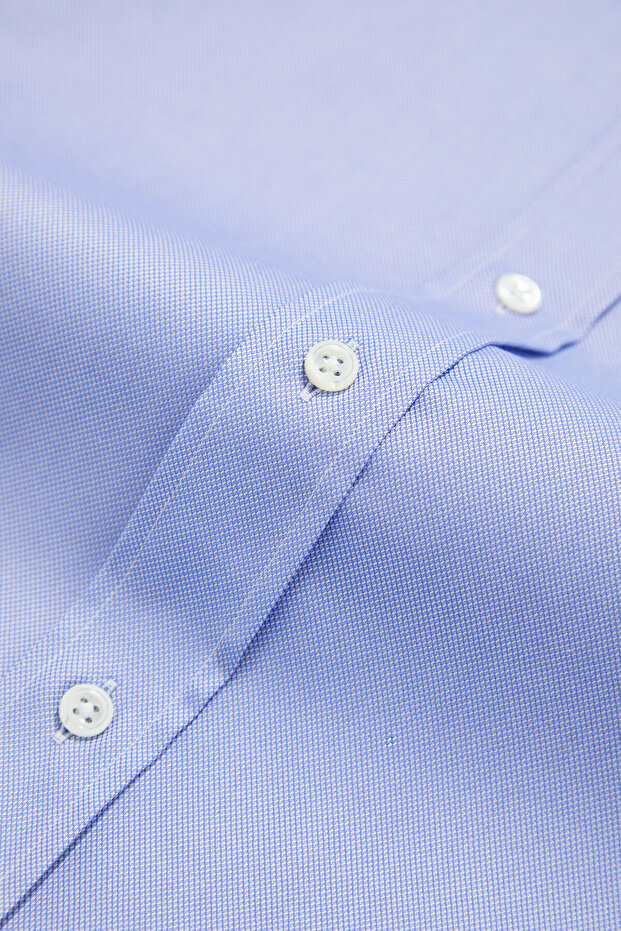 MICRO DESENLİ NON IRON GÖMLEK - 4