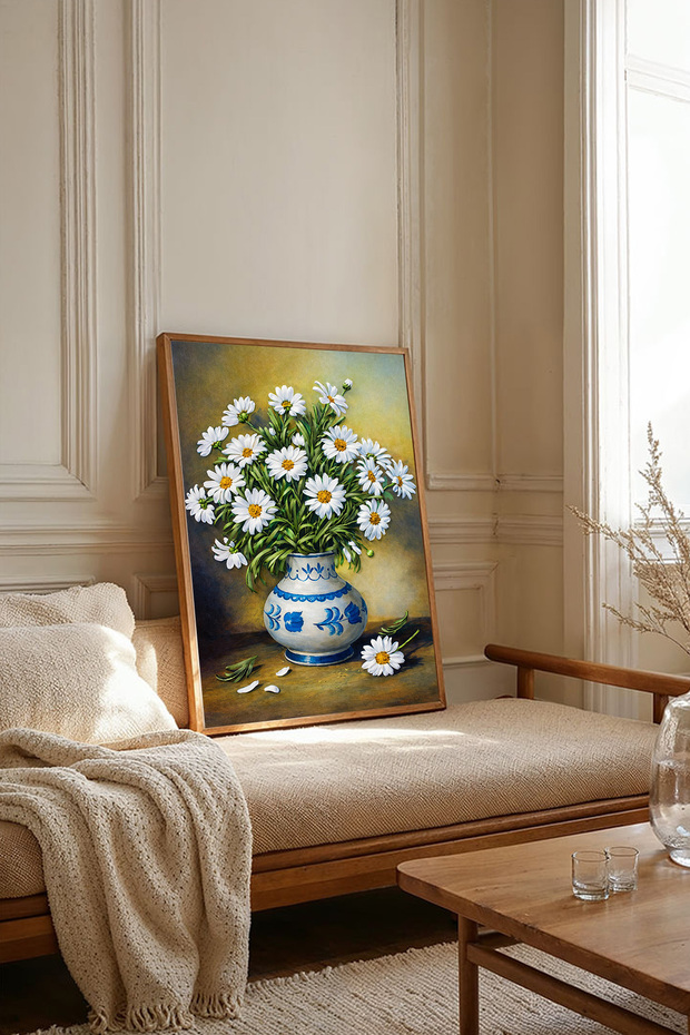 One Piece Wooden Framed Painting Tk3169