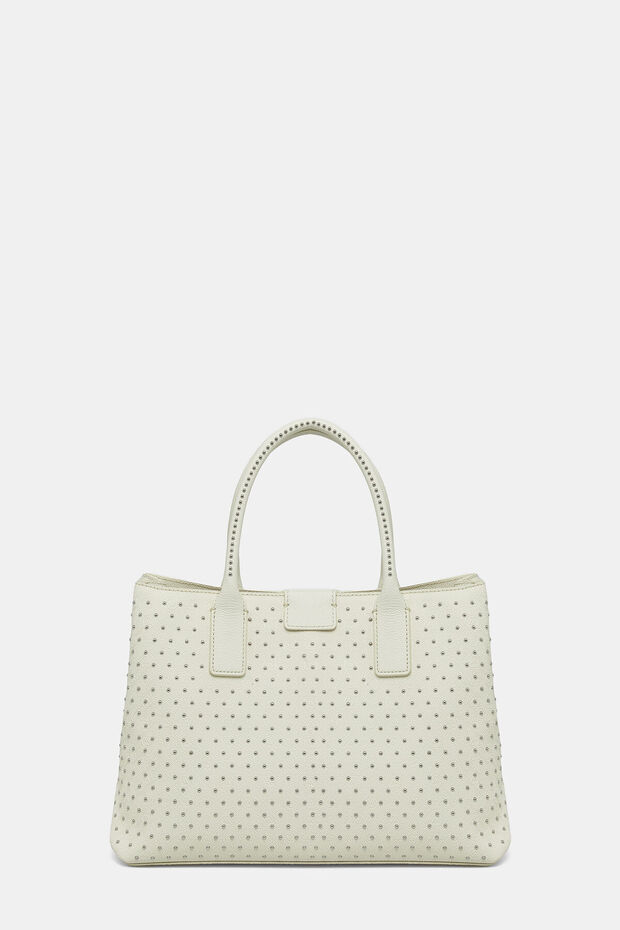 KREM MONOGRAM ÇANTA - 1