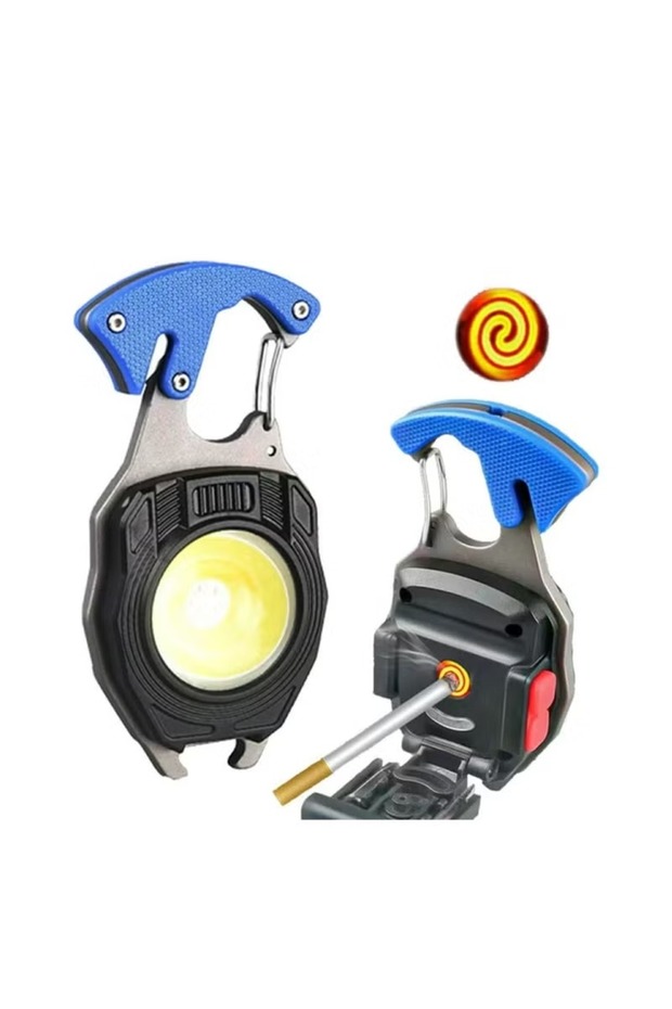 مصباح تخييم مزود بـ 6 أدوات مهمة مدمجة - 2