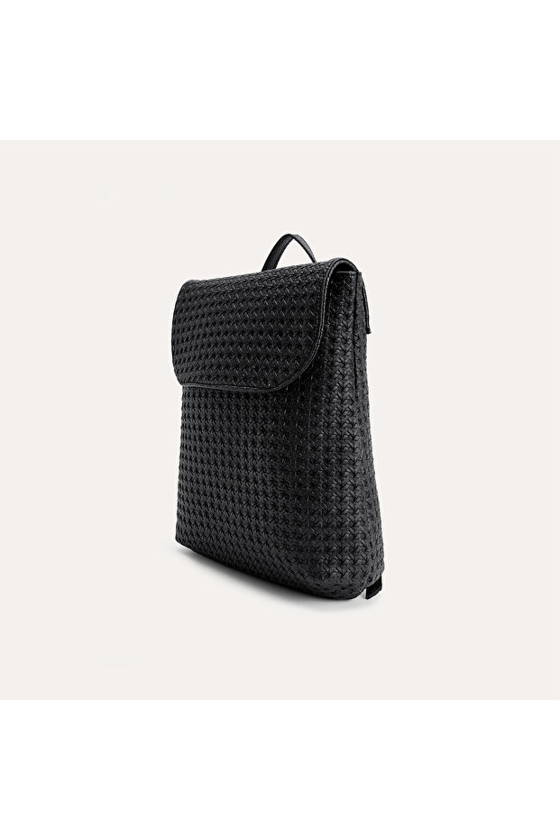حقيبة ظهر بنسيج محبوك - 2
