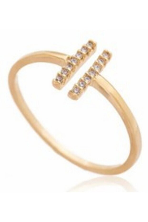 18K Gold Plated Sterling Silver 925 Ring for Women