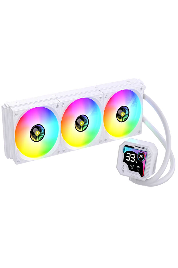 مبرد سائل GUARDX360 مقاس 360 مم، لون أبيض