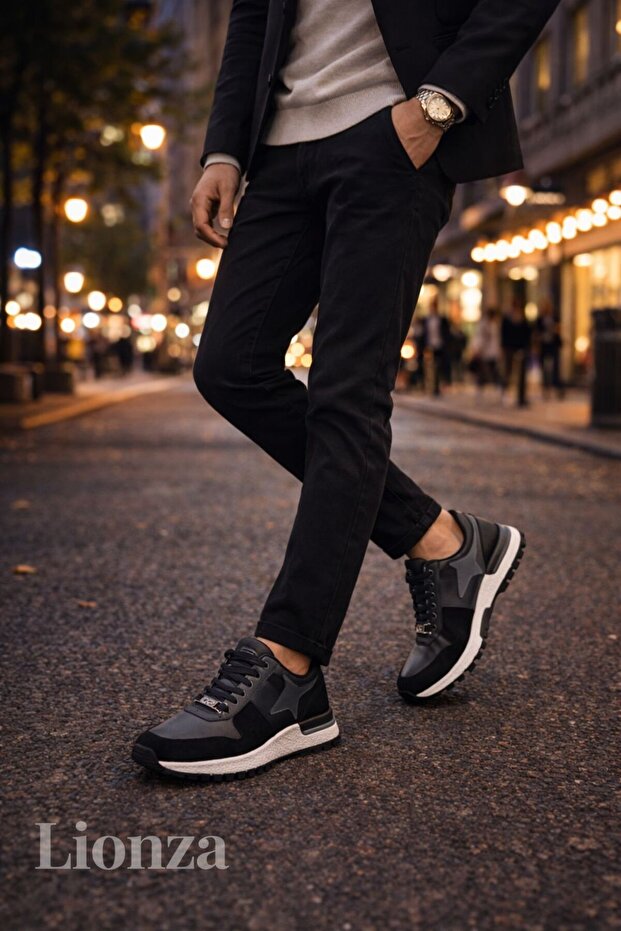 MARCOMENGÜNLÜK DERİ SNEAKER - 3