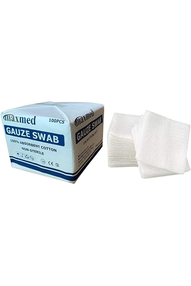 10cm x 10cm Non Sterile Gauze Pads for Wound Dressing