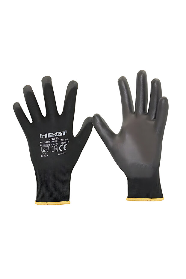 PU Kaplı Polyester Eldiven - 1