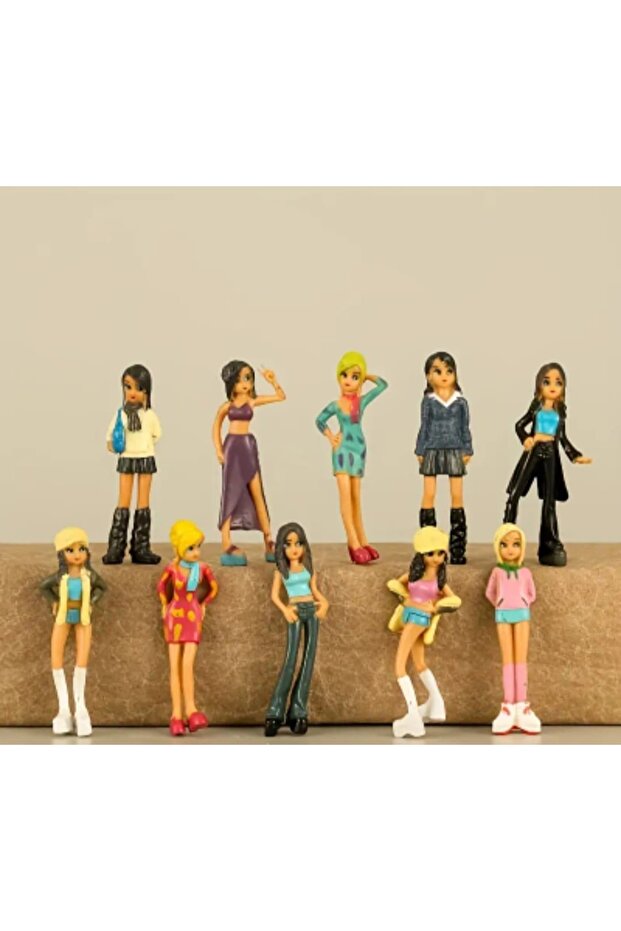 Mini Moda Figür Bibloları - 1