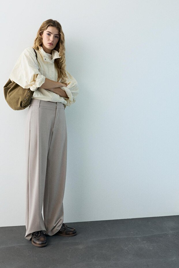 Pensli kumaş pantolon - 8