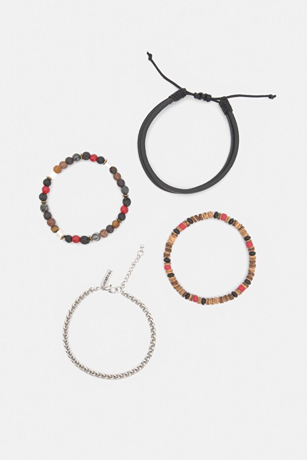 4’lü boncuklu bileklik paketi - 1