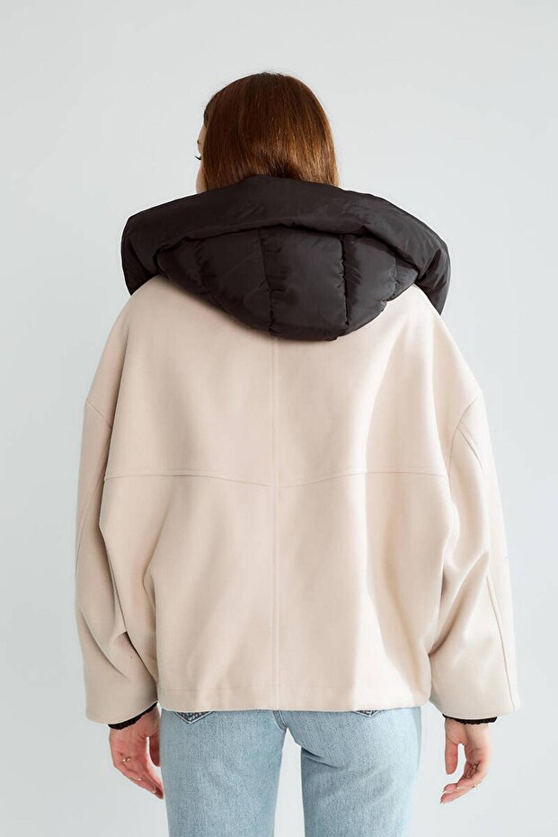 D99691 Kadın Mont - 4