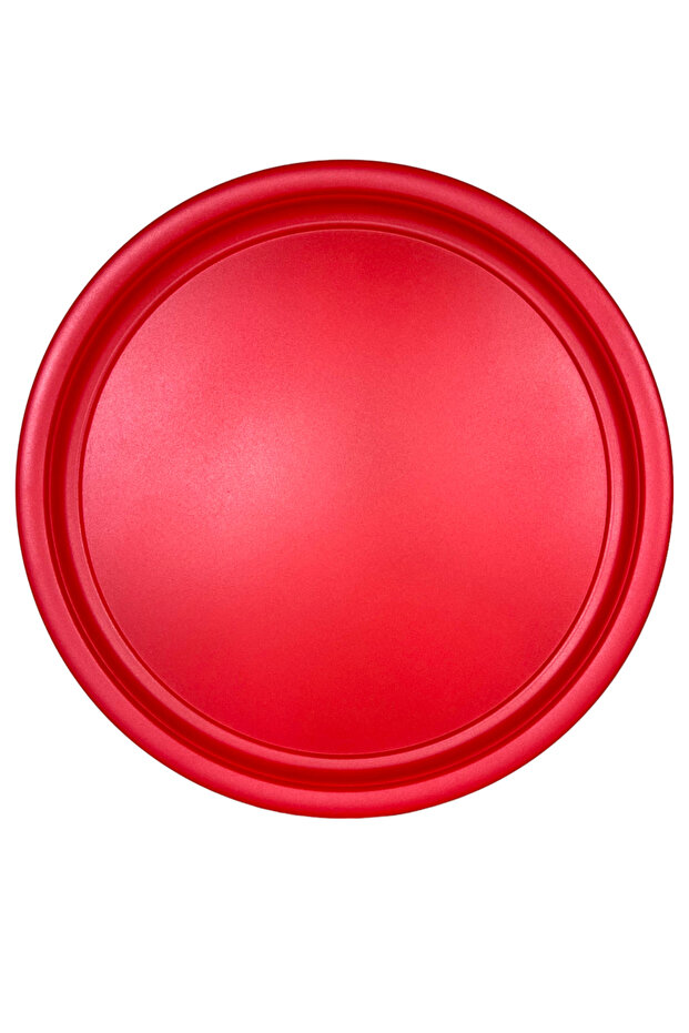 Single 51 cm Metal Round Tea, Coffee, Cake, Serving Tray Decorative Presentation Tray