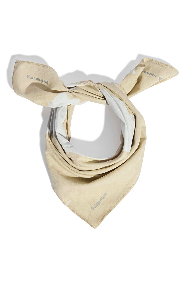 Hermanos Koumori Unisex Beige Running Bandana Ke8471