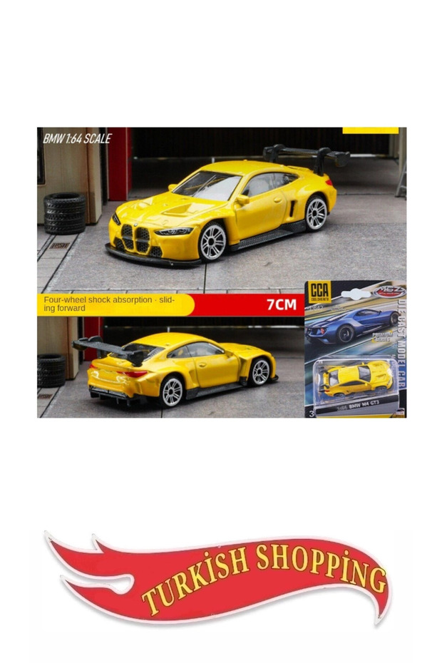 نظام تعليق معدني بمقياس 1:64 لسيارة BMW M4 Gt3