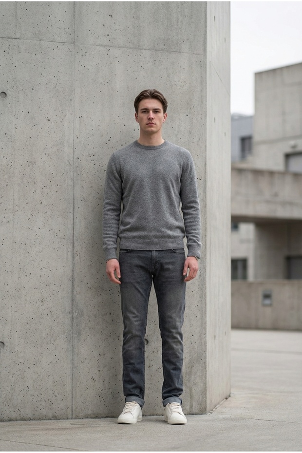 بنطلون جينز عادي للرجال - 4